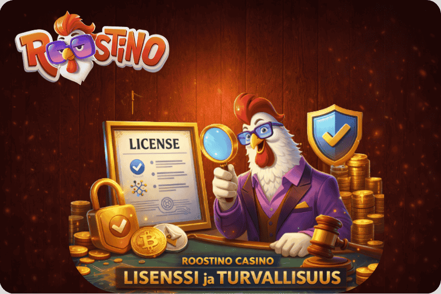 Anjouan Gaming Authorityn lisenssillä  Roostino 
